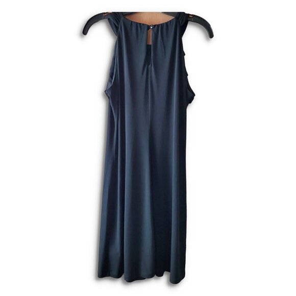 🏆301 Enfocus Studio Black Ruffle Sleeveless Dress - Picture 5 of 6